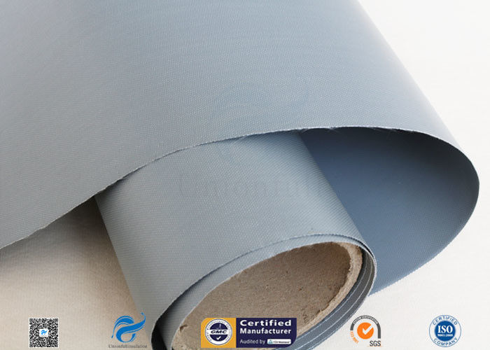 7628 0.25mm PVC Coated Fiberglass Cloth For Flexible Air Fabric Ducting