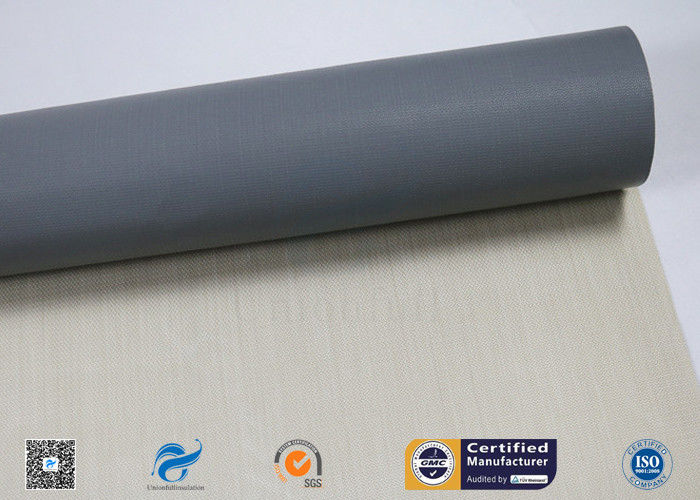 580g Grey PTFE Coated Fiberglass Fabric Heat Insulation Materials