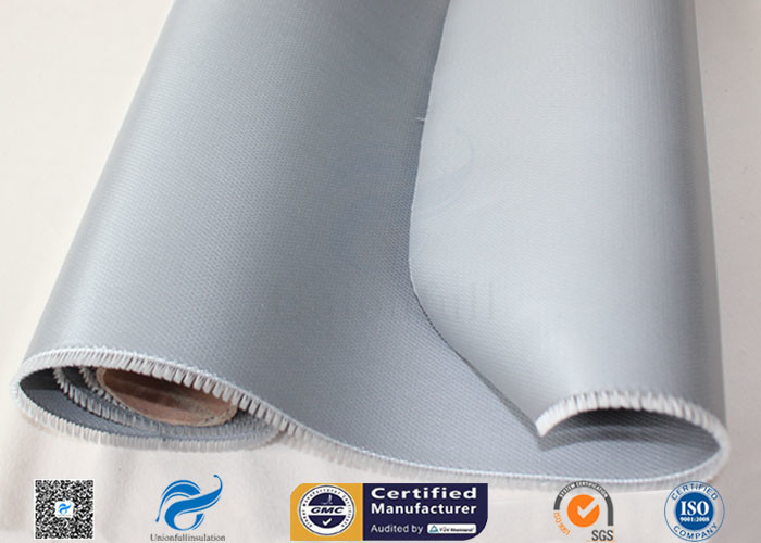 3732 Rubber Silicone Coated Fiberglass Fabric For Fire Blanket ISO9001:2008